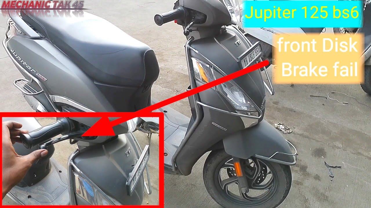 Ремонт передних дисковых тормозов Jupiter 125 || Ремонт тормозов Jupiter