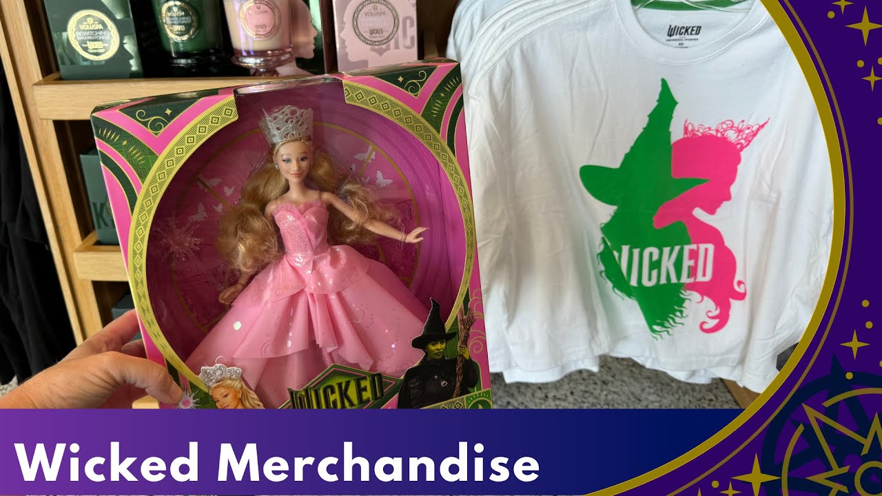 New Wicked Movie Merchandise with Prices at Universal Orlando Resort