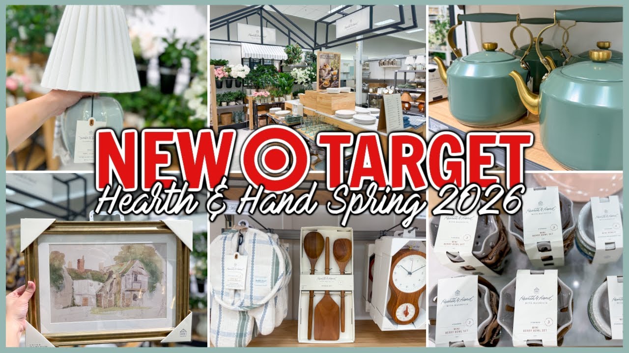 I Wasn’t Ready for These Prices 😳🎯 Target x Hearth & Hand 2026 Spring Decor!