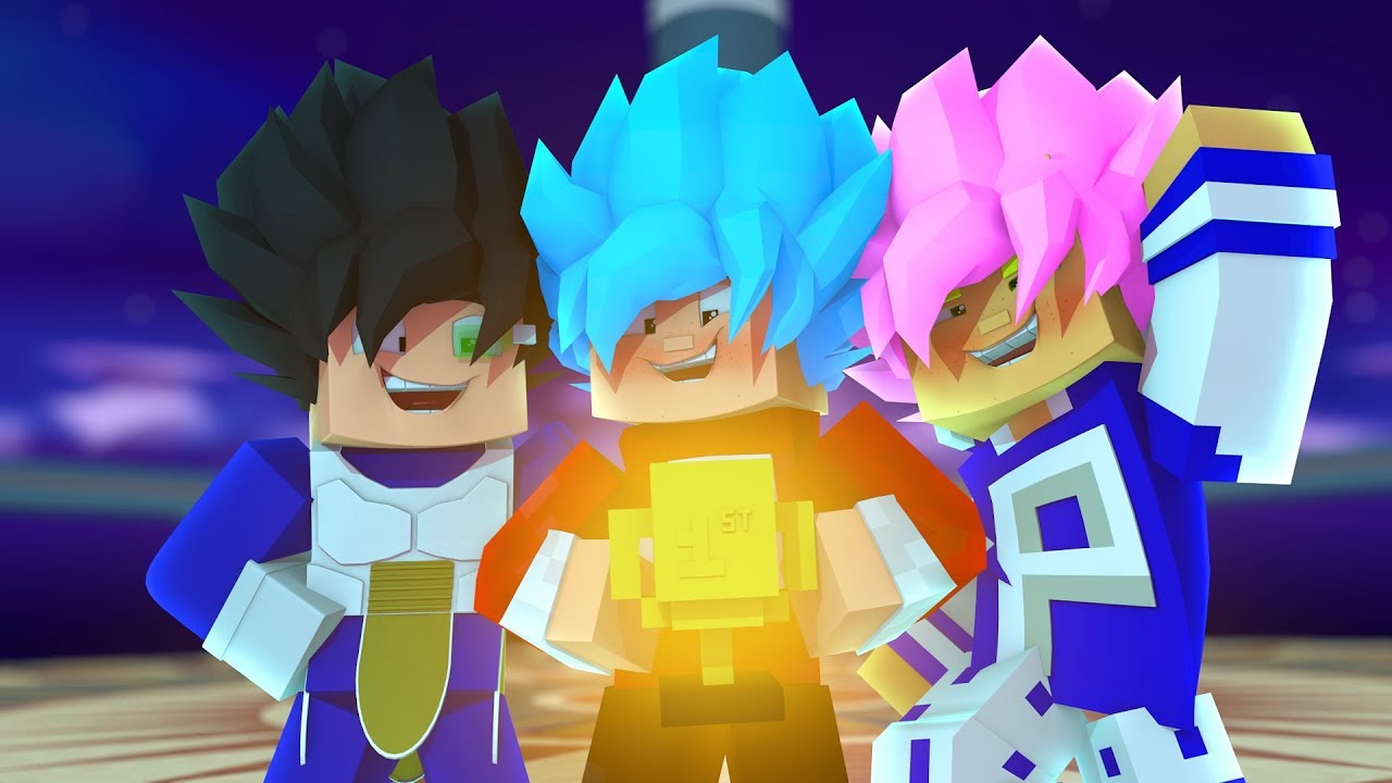 Minecraft: TORNEIO de ARTES MARCIAIS - DRAGON BALL SUPER Ep.31 « Nitro »