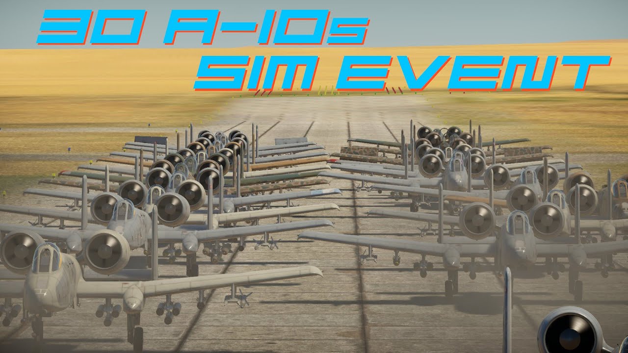 A-10 Short Cinematic (From a War Thunder Sim Community Event)