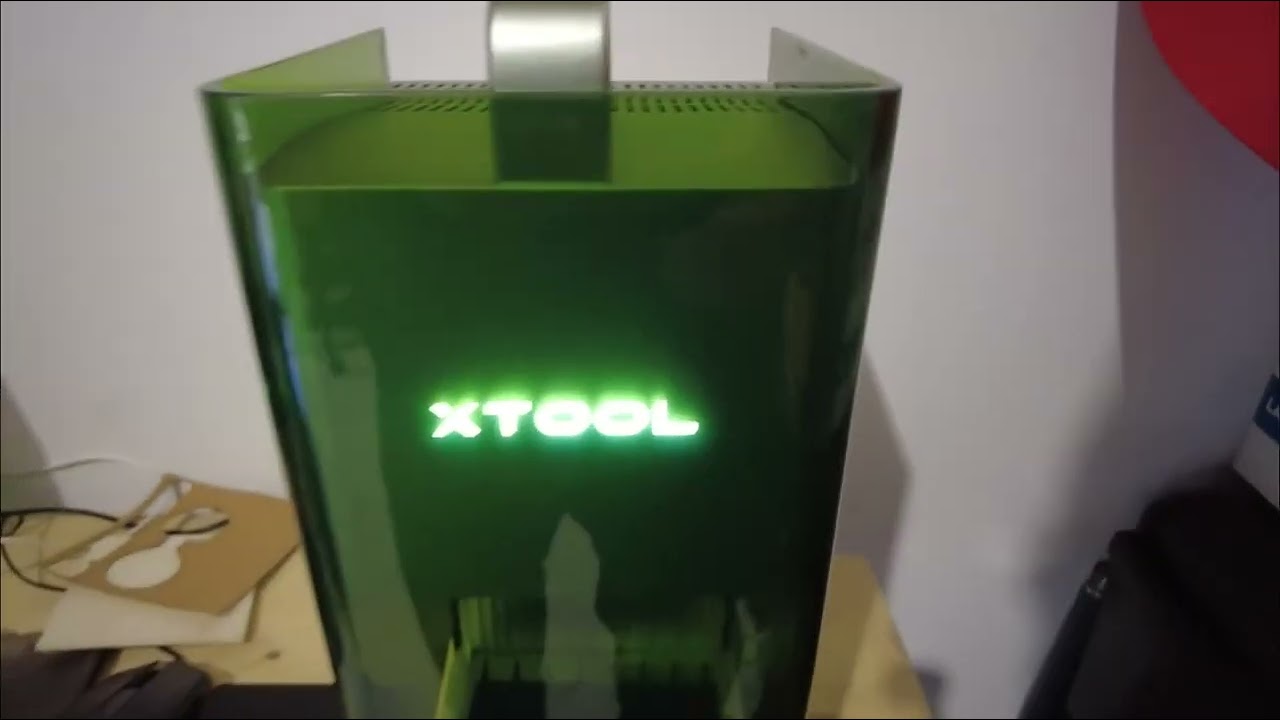 xtool f1 incisione su forchetta in acciaio inox, settaggio personale