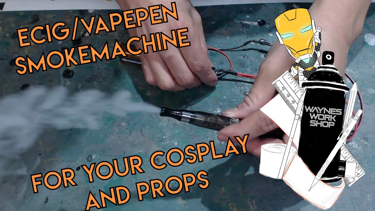 E-cig/vapepen smoke-machine for cosplay and props