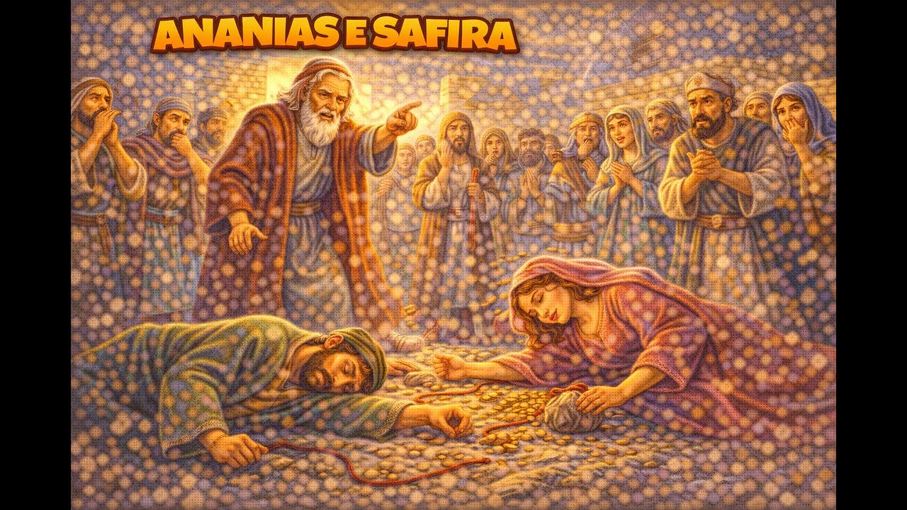 ANANIAS E SAFIRA: A LIÇÃO DE HONESTIDADE...