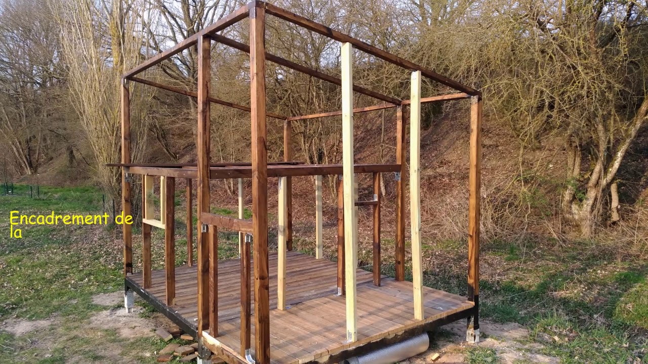 Fabrication d'une cabane à chèvres