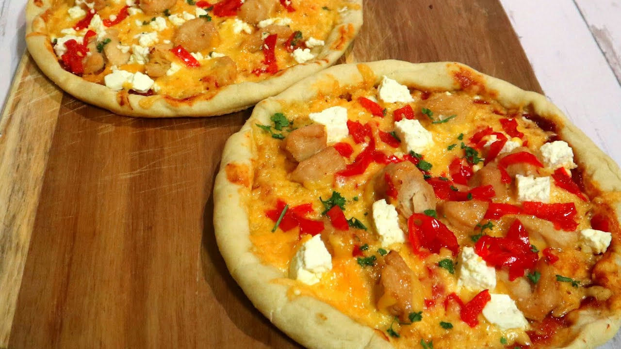 Pizza Recipe( Romans/Deboniars sweet chilli chicken )