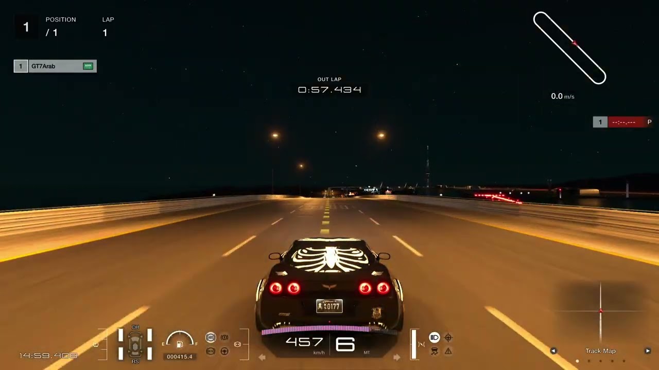 قلتش كورفيت مكينه ستوك C6 glitch stock engine 