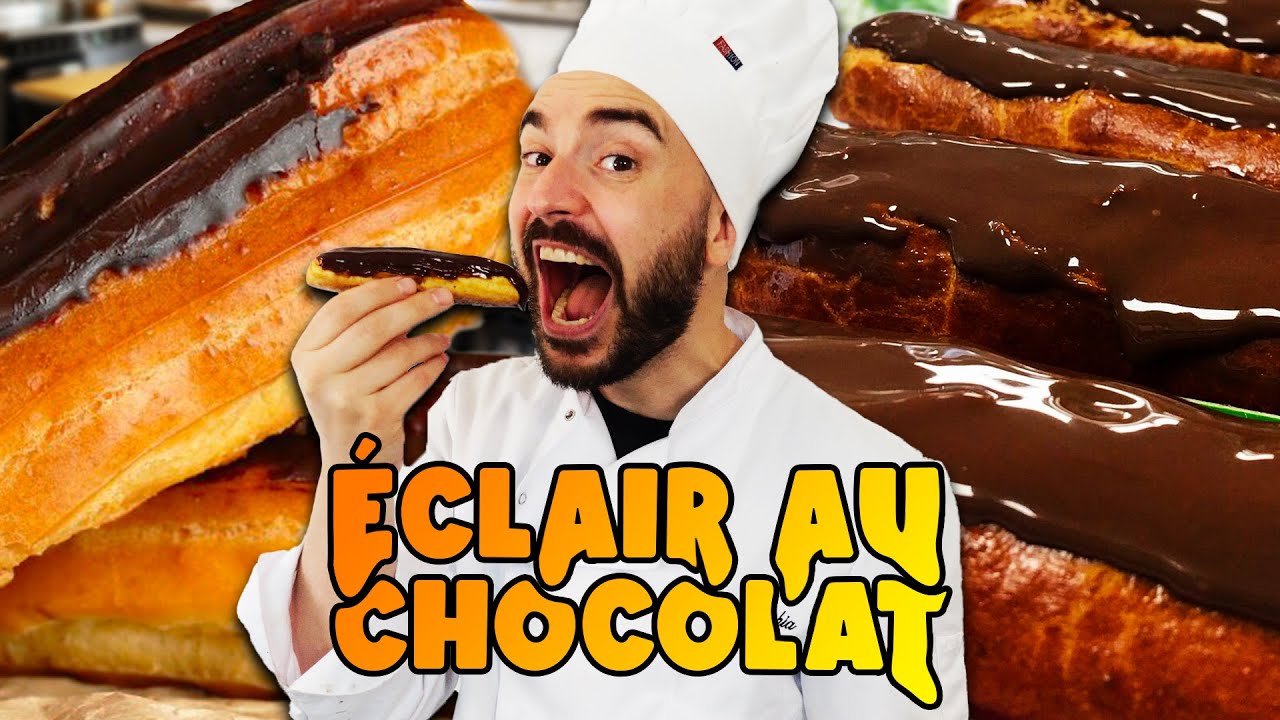 Eclairs au chocolat : Foudroyé de plaisir ! (c'est succulent)