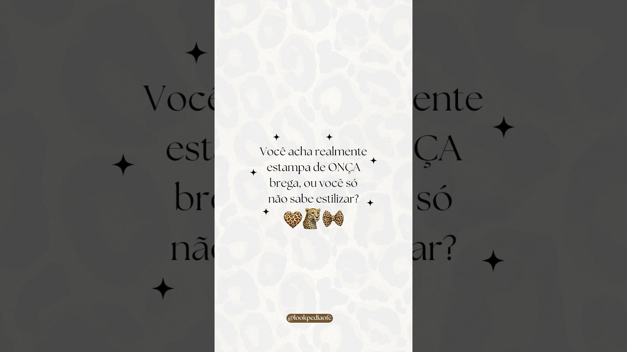 ✨🤎🐆  