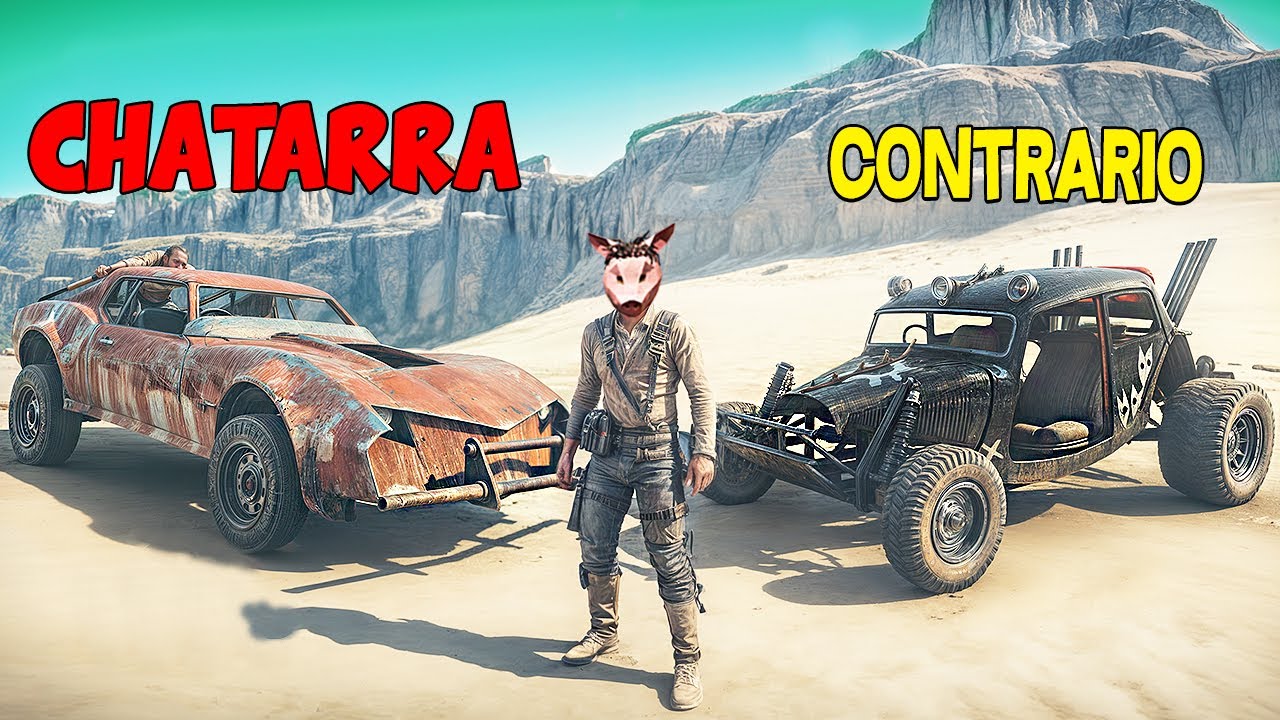 Les Doy Su Merecido A Mis Enemigos Con Mi Carro Chatarra De 25HP Cerdito RP / En GTA Apocalíptico