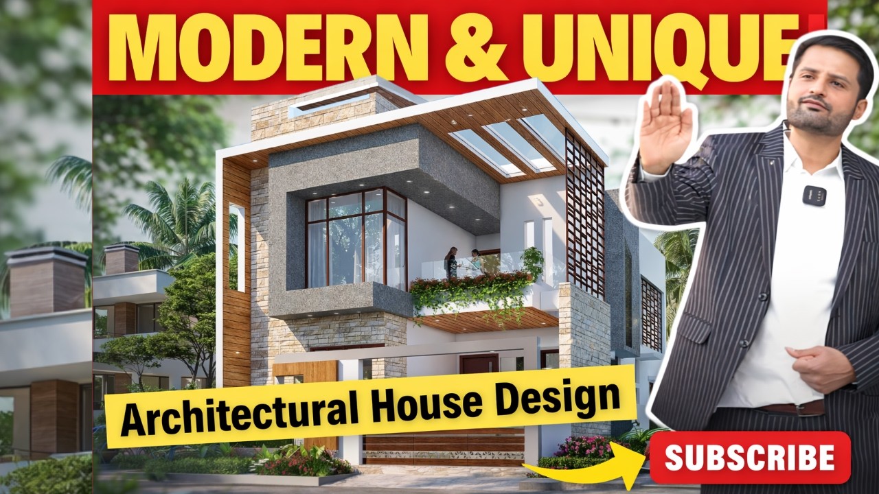 Modern & Unique Architectural House Design | Planwize Constructions | Vellore.