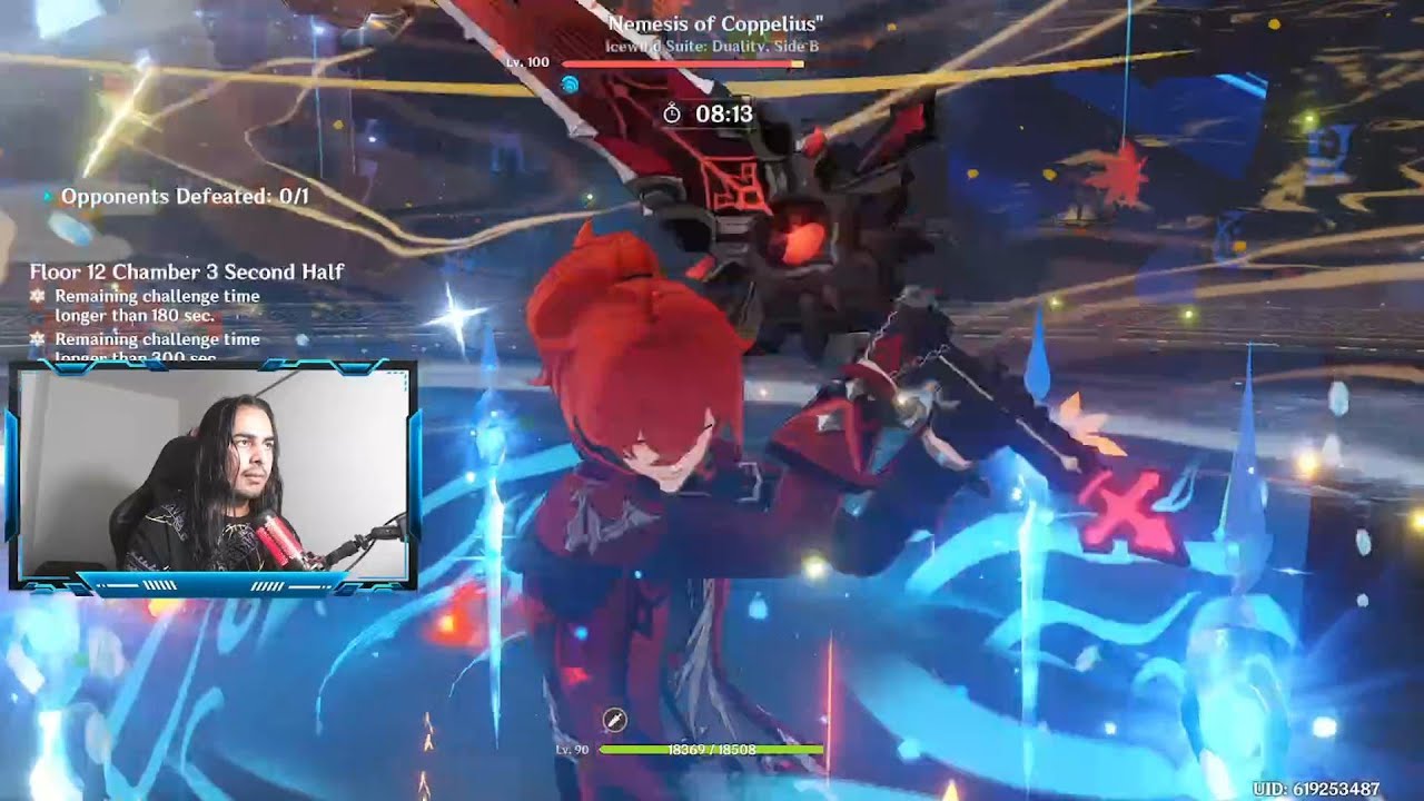 C0 Diluc Vape Slayed in Spiral Abyss