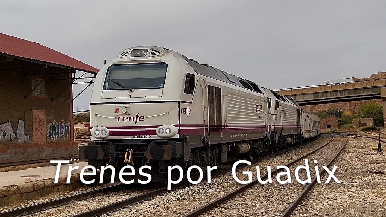 334 con el talgo Almeria y 599 por Guadix