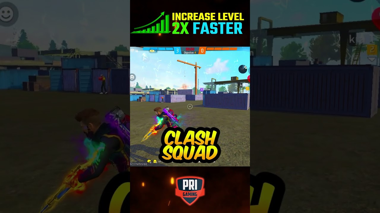 Secret Tip to Level Up Faster🤫in Garena Freefire #shorts #freefire | PRI GAMING