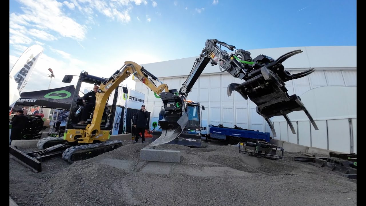 Steelwrist at Bauma 2022 (English subtitles)