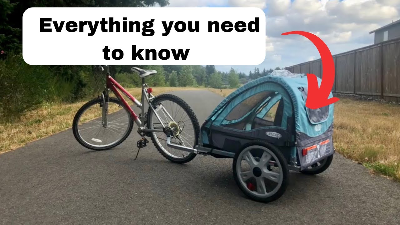 Instep double seater bike trailer Review
