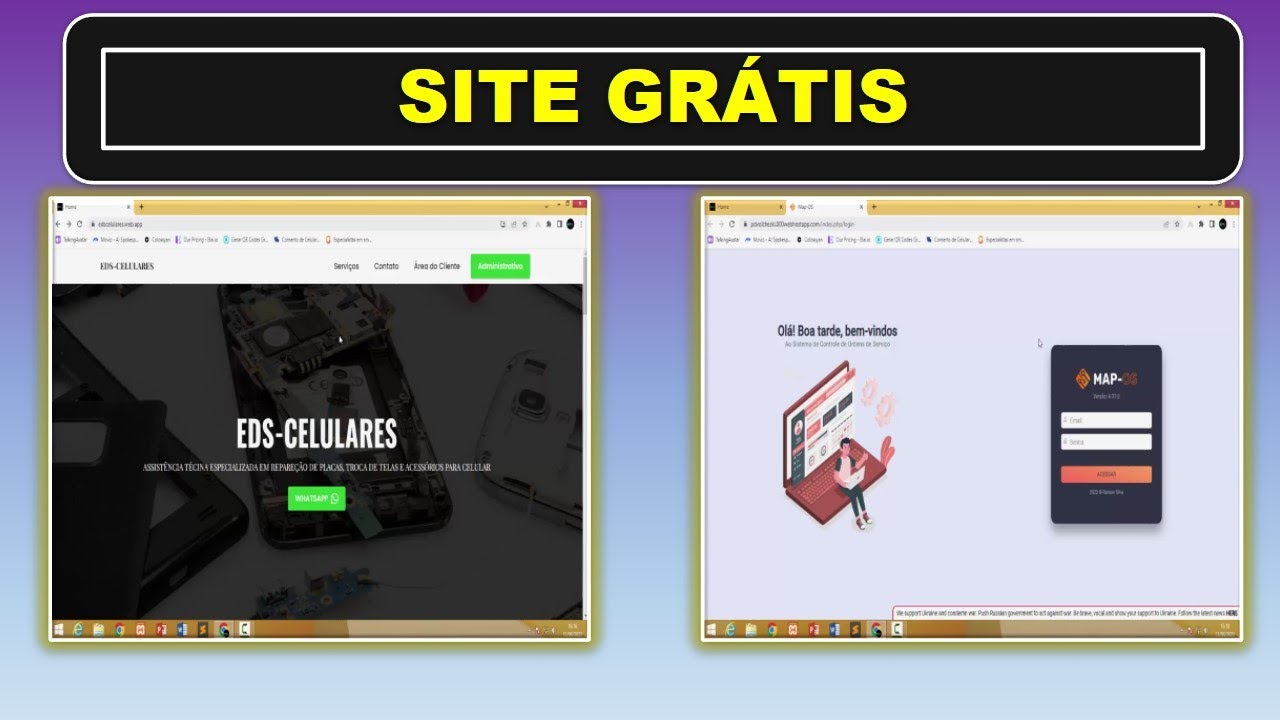 MODELO DE SITE GRATUÍTO PARA ASSISTÊNCIA TÉCNICA