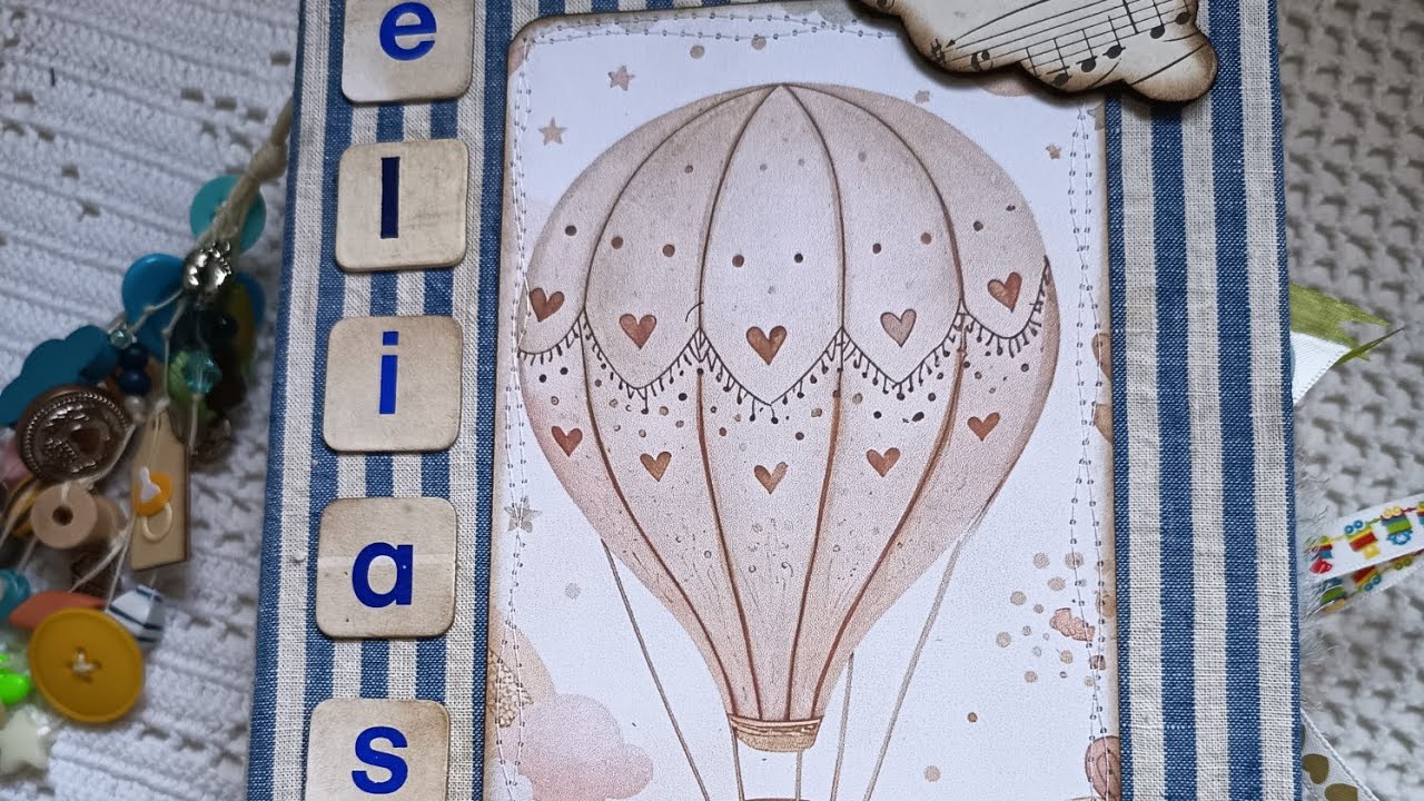 ***ENCARGO VENDIDO*** Handmade junk journal vintage for children