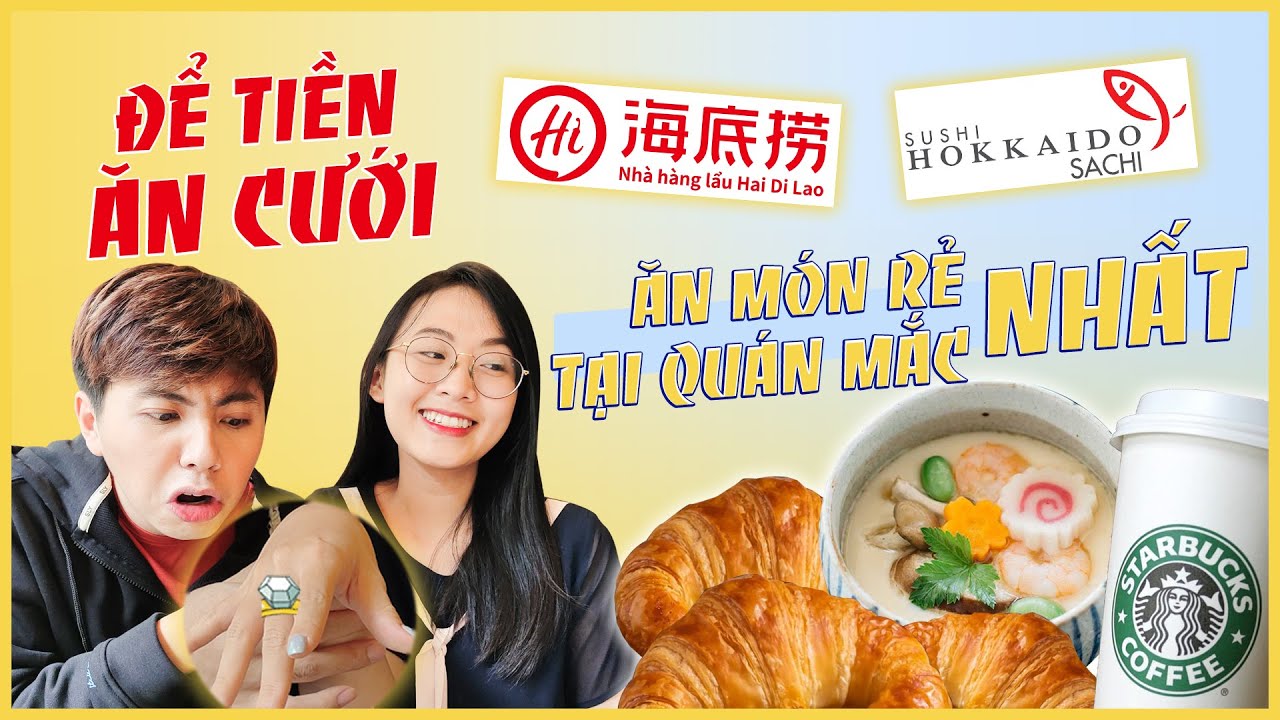 Ăn Món RẺ NHẤT menu tại Quán ĐẮT NHẤT- tiết kiệm tiền ĂN CƯỚI ĐAN ANH!! GIVEAWAY - Cuội