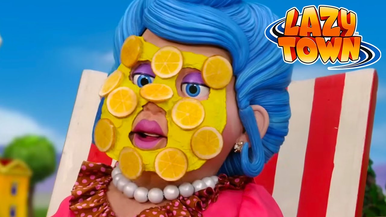 What's on her face?! | Lazy Town Compilation | Full Episodes