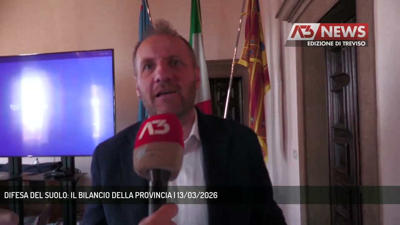 DIFESA DEL SUOLO: IL BILANCIO DELLA PROVINCIA | 13/03/2026