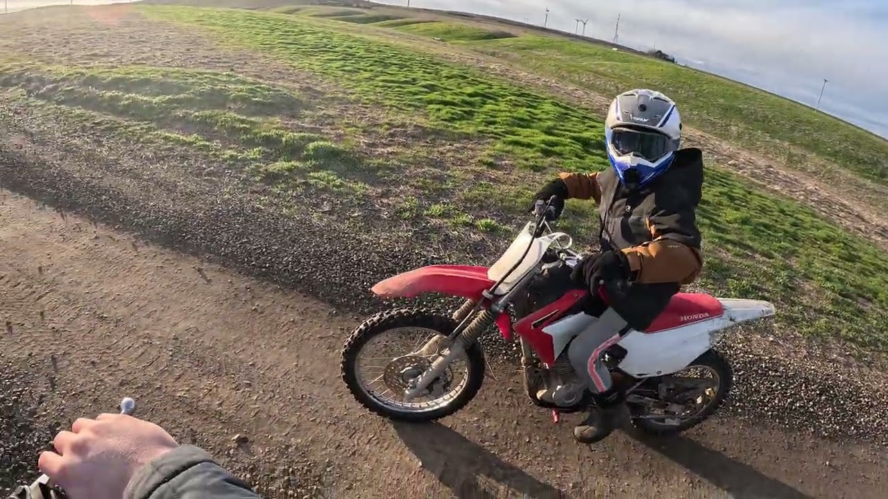 Fun dirt biking trip with brother on farm  ￼(pt.2)￼