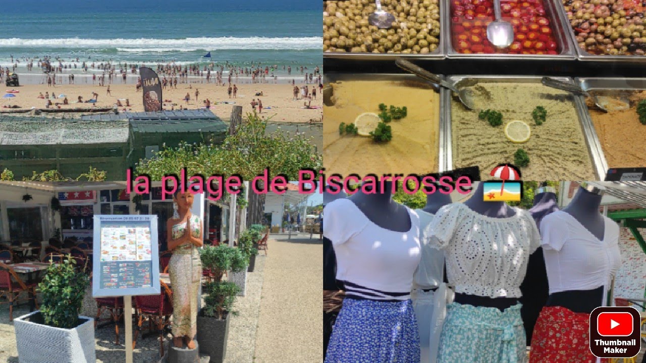 la plage de Biscarrosse 🏖️