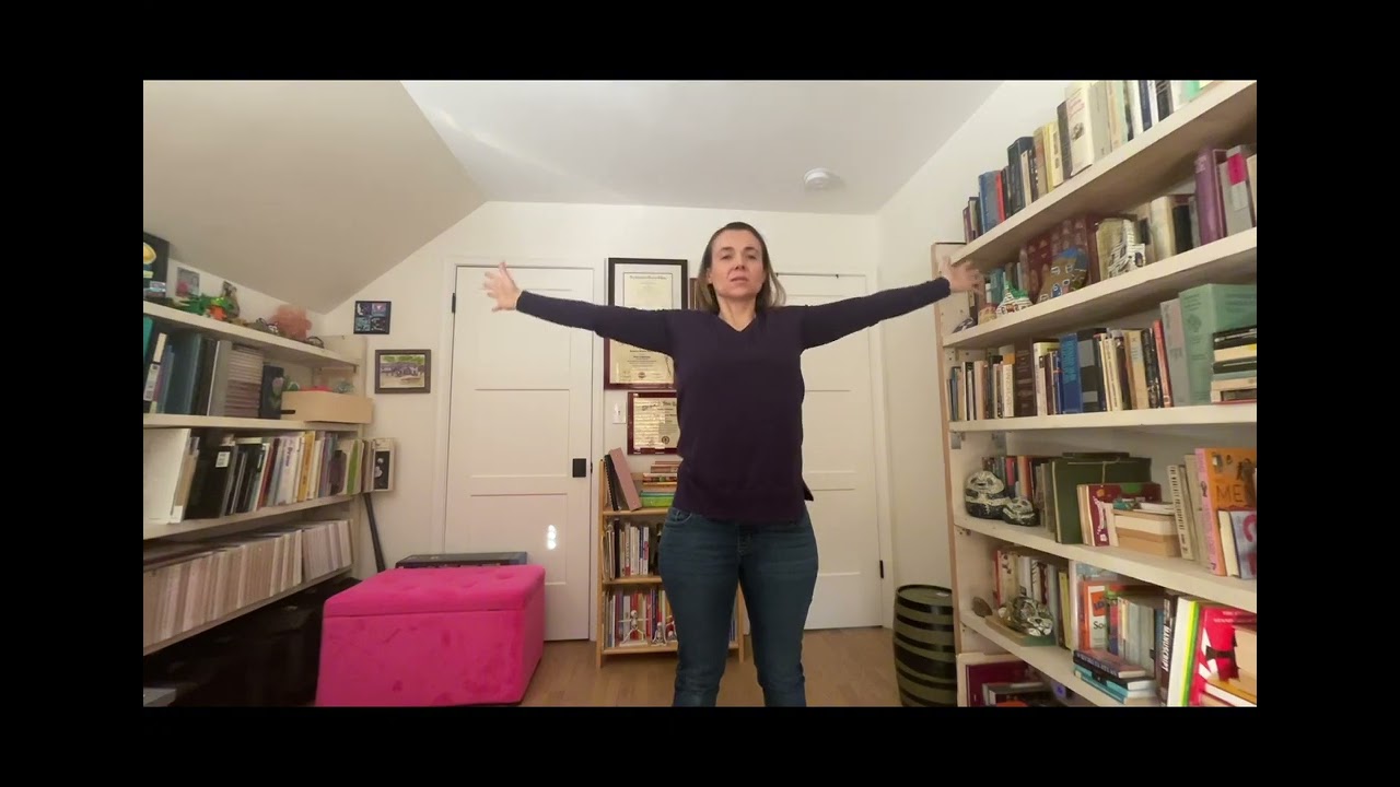 Open your chest, Open your Heart - Mindful Movement Quick 5 minute Break Dr Kimberlee Bethany Bonura