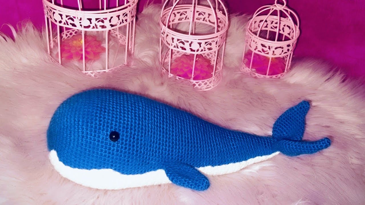 Oyuncak balina yapımı part 2 Crochet amigurumi whale pattern step by tutorial