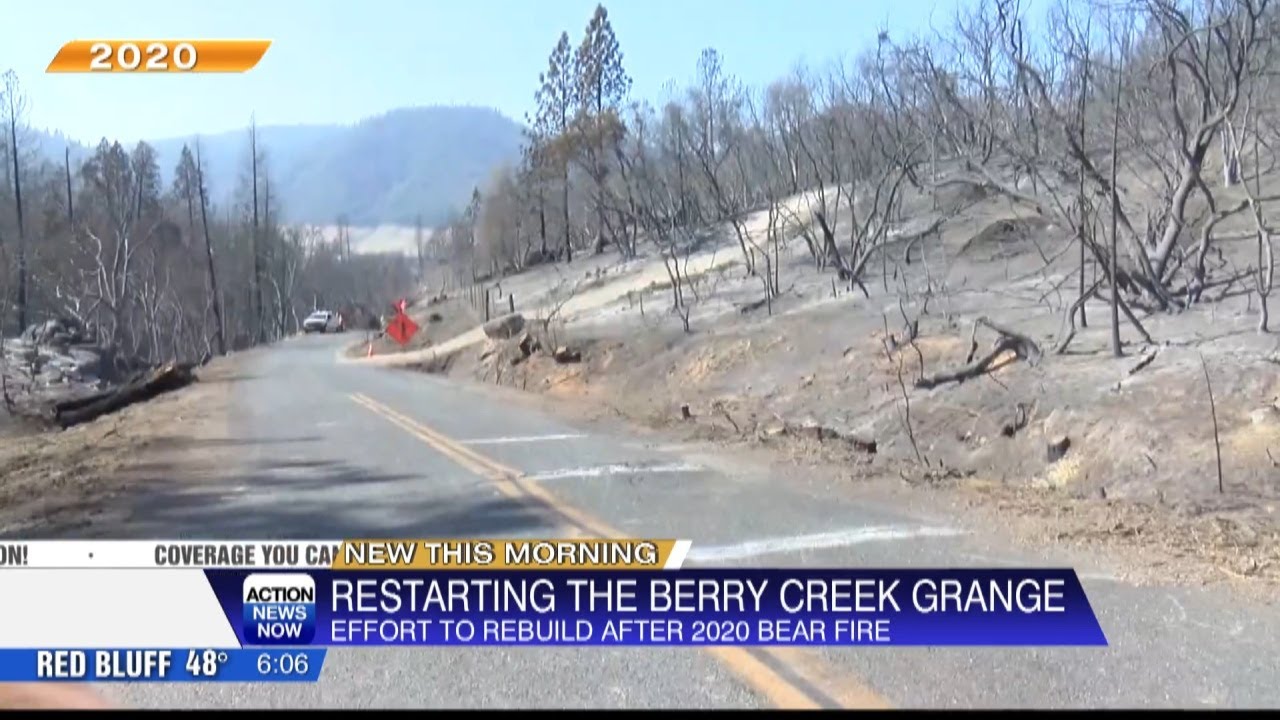 Efforts underway to restart the Berry Creek Grange more than five years after devastating Bear Fire