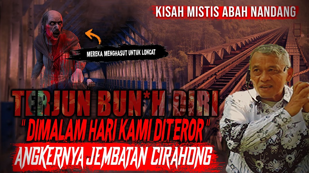 TEROR ARWAH GENTAYANGAN JEMBATAN KERETA API CIRAHONG KISAH MISTIS DIBALIK REL KERETA ANGKER
