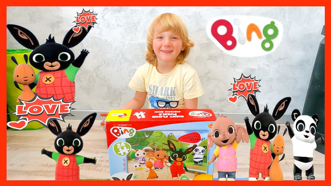 Unboxing Puzzle di Bing | The Bing Puzzle #bing #unboxing #tutorial #toyreview #4anni #puzzle