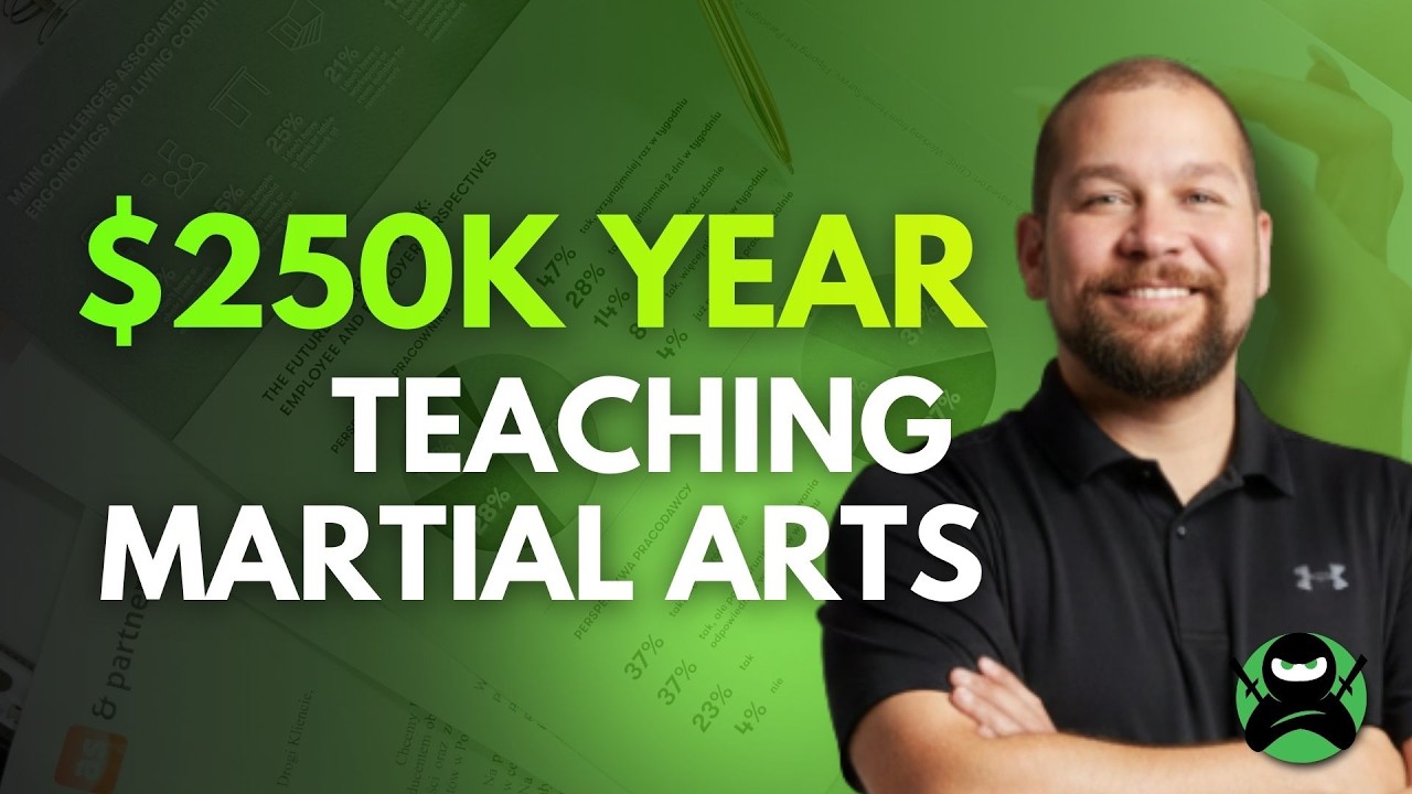 How a Martial Arts Instructor Makes $250K Per Year Online...