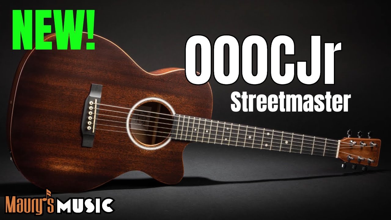 Martin Guitar DEMO  -  000CJR-10E StreetMaster - NEW for 2023!