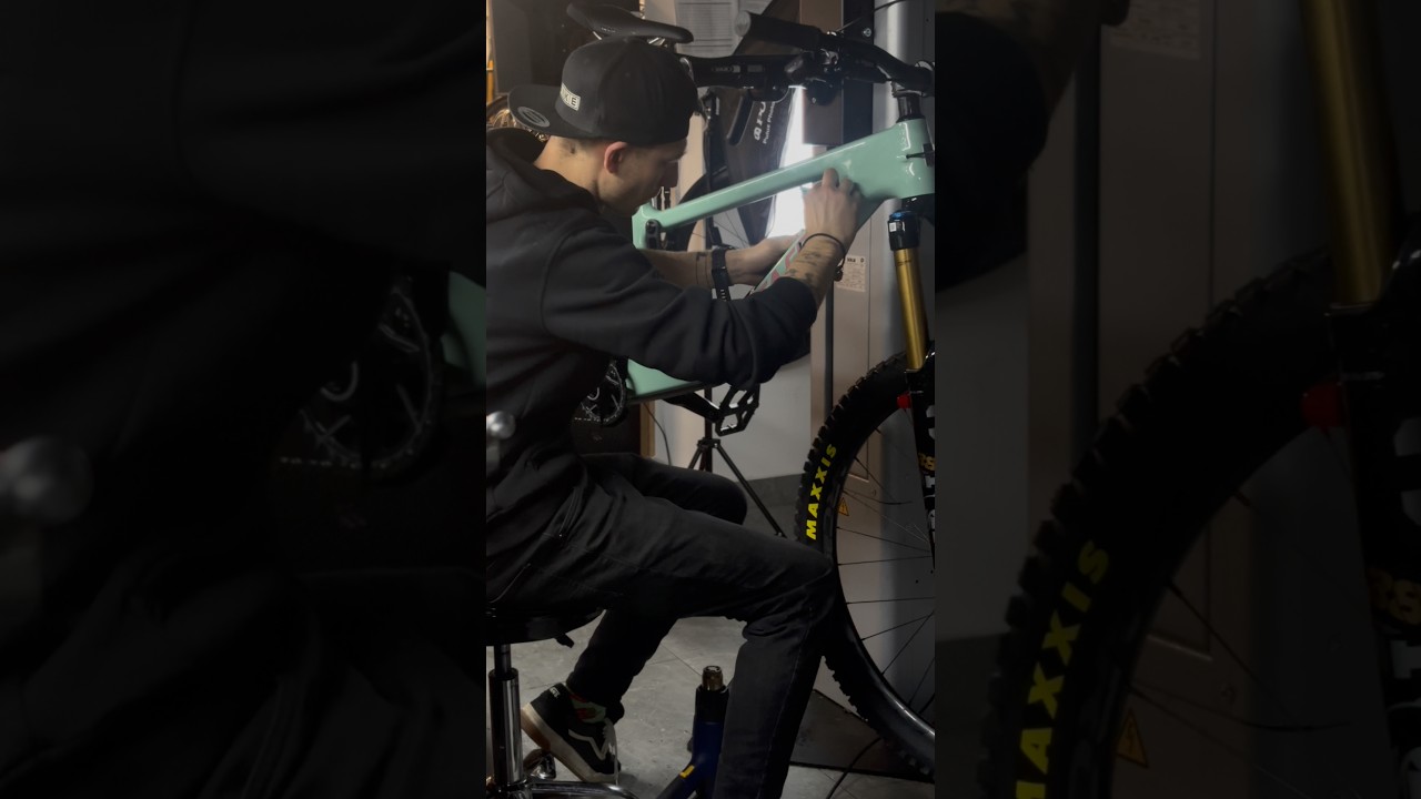 Nowy poziom ochrony Twojego roweru 🚴&zwj;♂️ #airbike #mtb #ł&oacute;dź #slicy #enduro