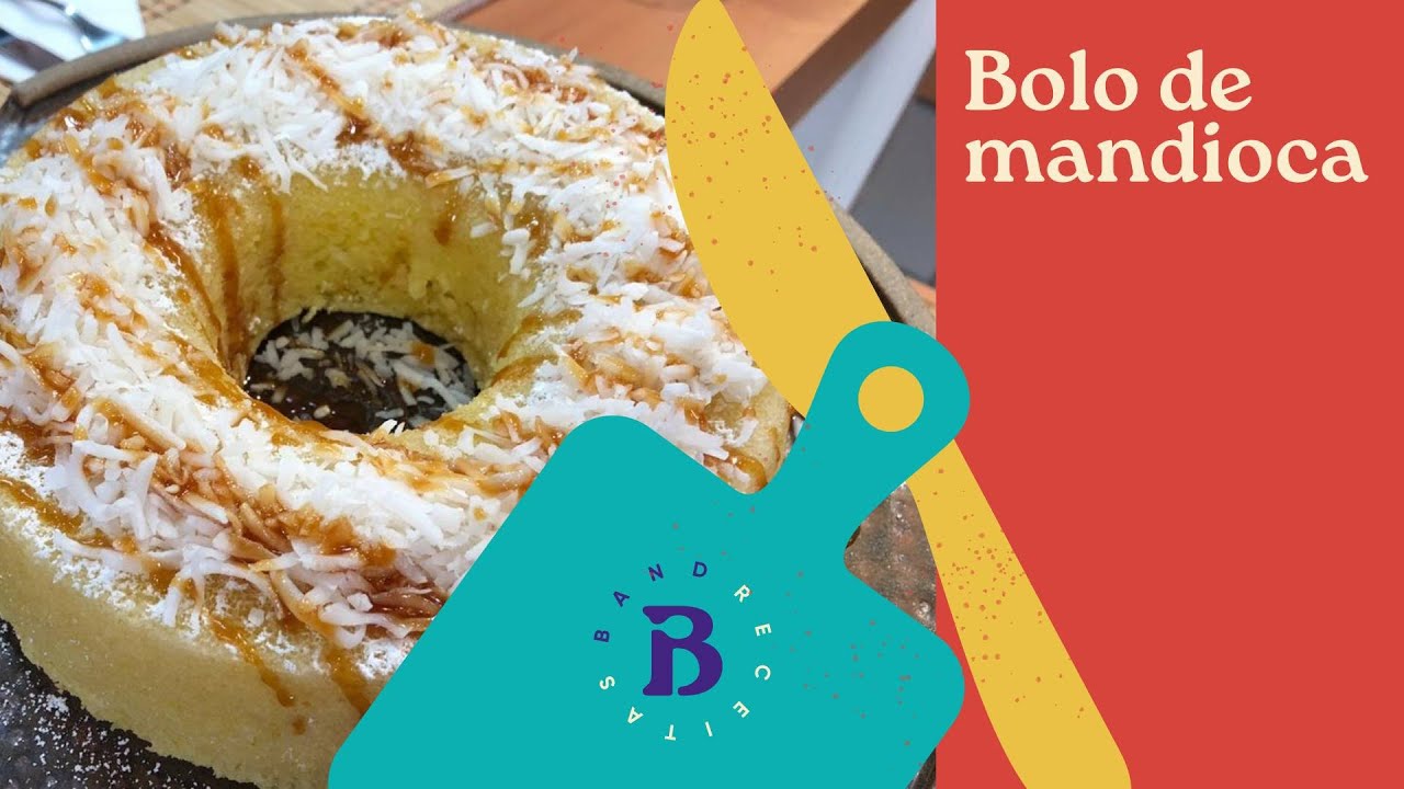 Delicioso bolo de mandioca: Chef Dalton ensina receita | AQUI NA BAND