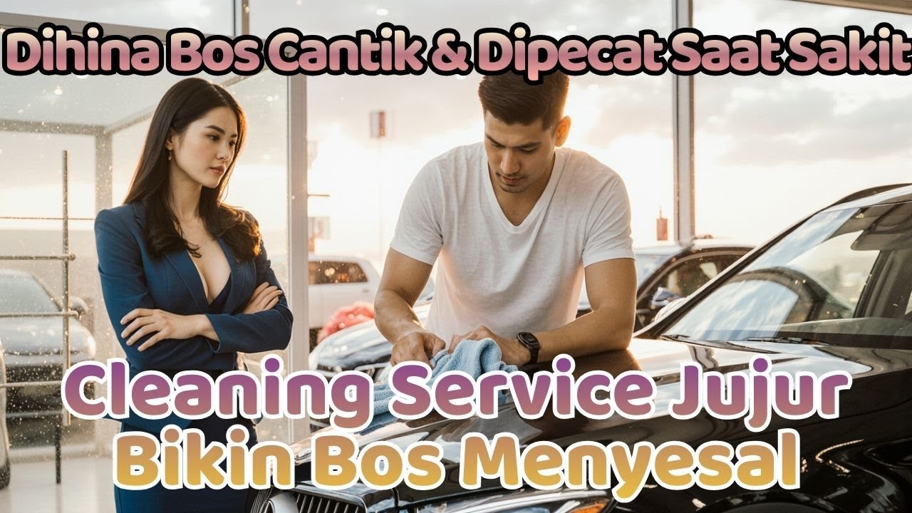 ASTAGA! Dihina & Dipecat Bos Cantik Saat Sakit, Cleaning Service Jujur Bikin Bosnya Menyesal Berat.
