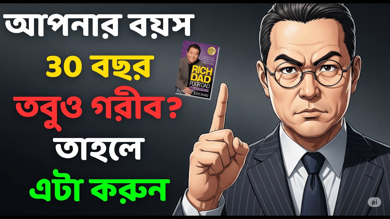7 টি শিক্ষা যা খুব দ্রুত আমার আর্থিক জীবন পরিবর্তন করে দিয়েছে | Robart Kiosaki Billionaire