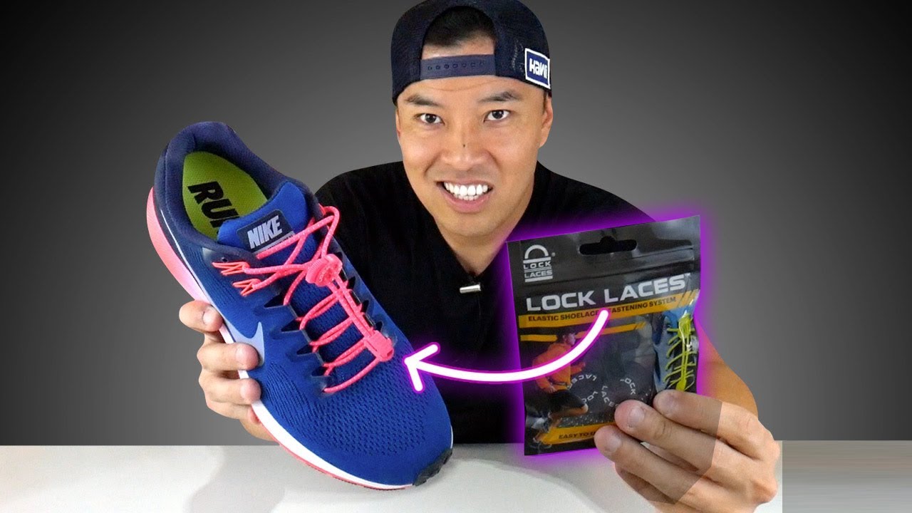 CADARÇO ELÁSTICO? Esses são os LOCK LACES