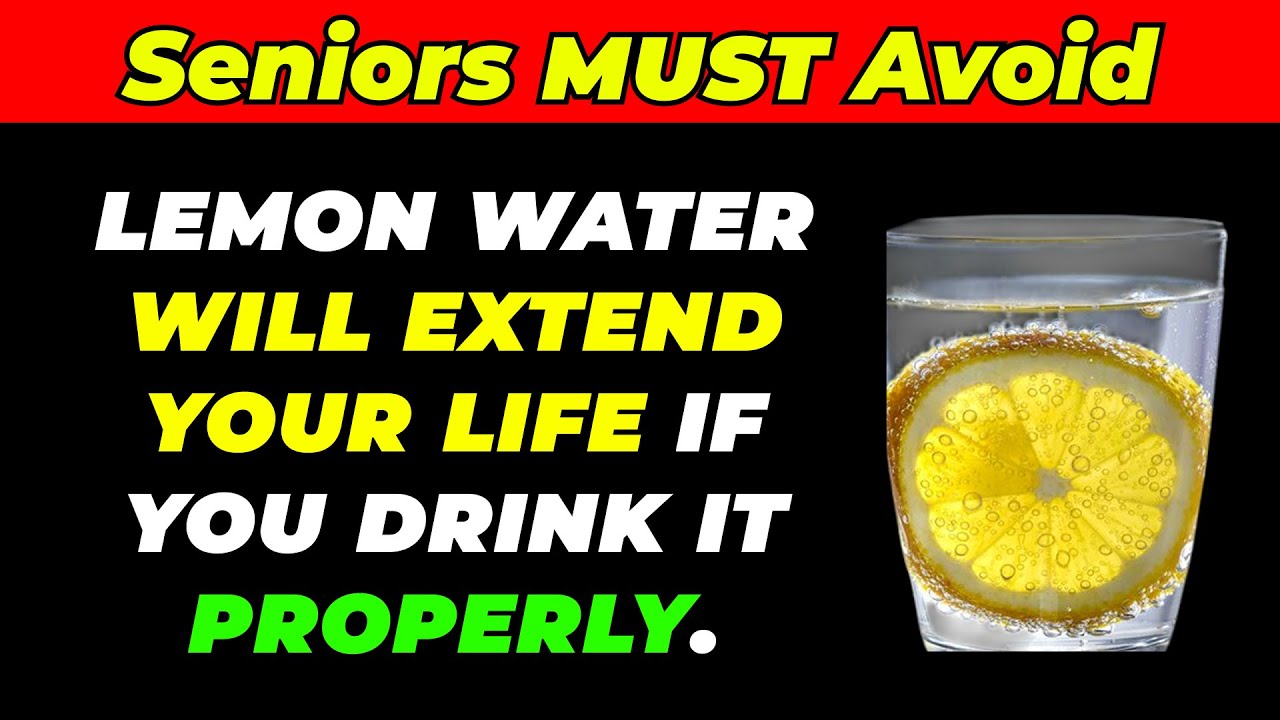 THE 4 MISTAKES PEOPLE MAKE WITH DRINKING LEMoN watEr