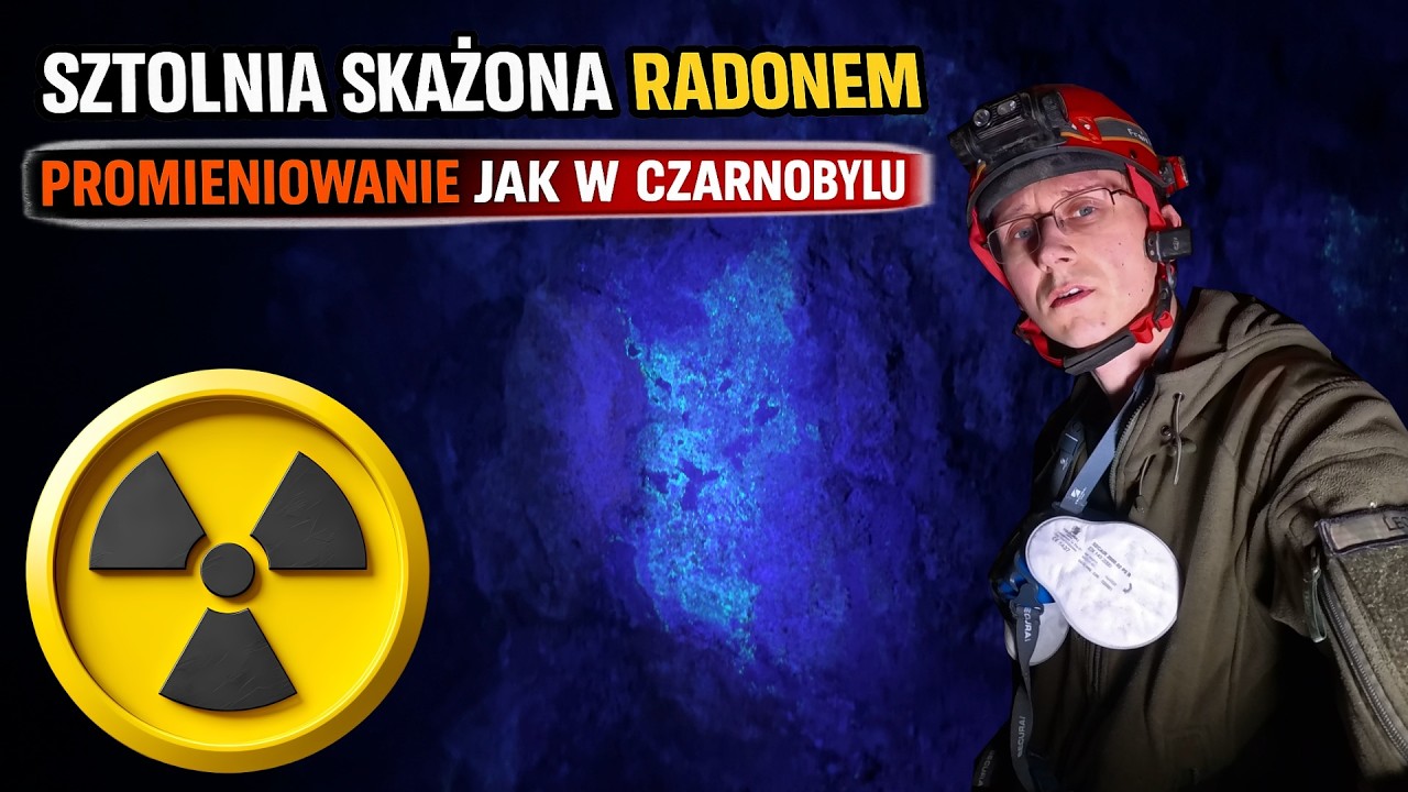 Promieniowanie wyższe niż w niektórych miejscach Czarnobyla! - wchodzimy do skażonej sztolni