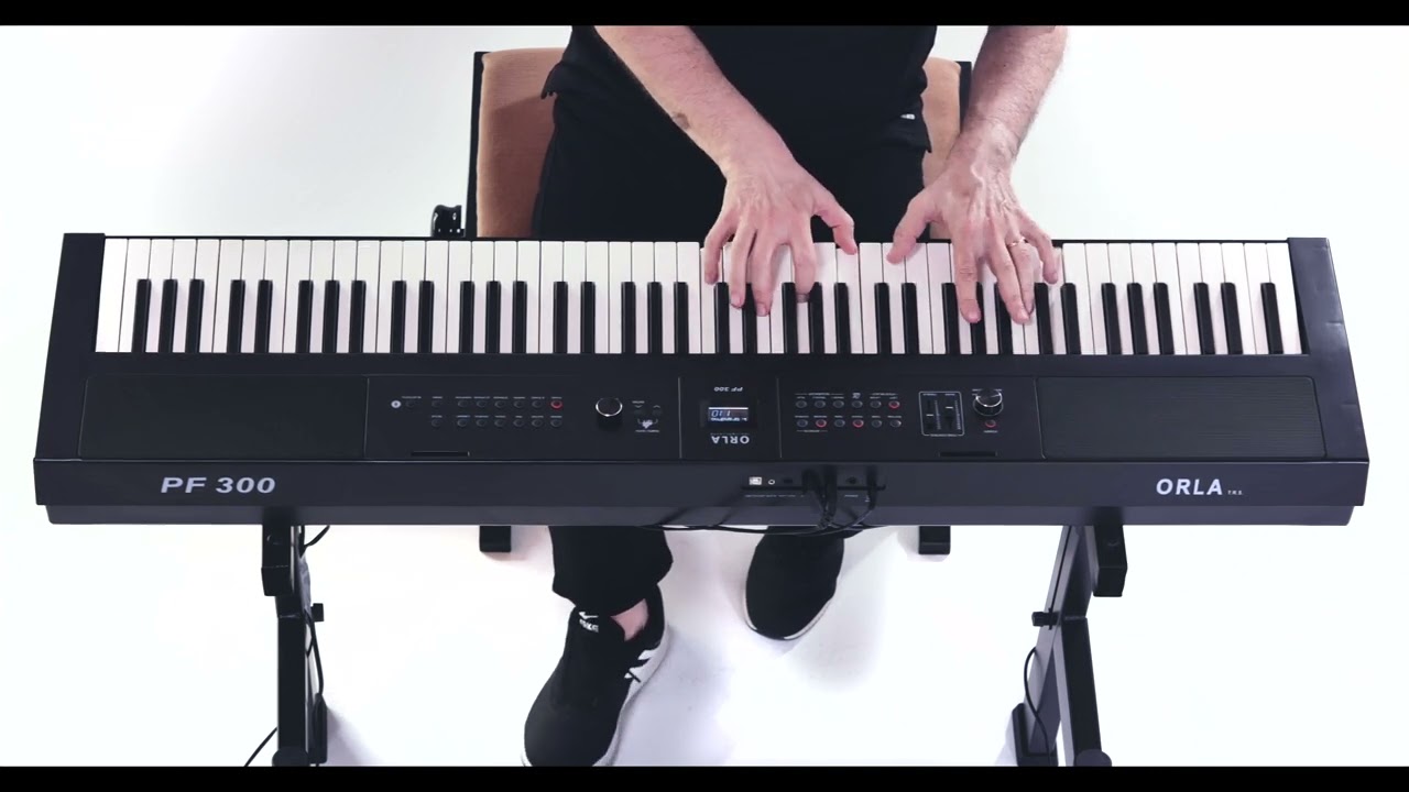 ORLA PF300  Digital Piano -  Bright Piano/Dynamic EP/Slap Bass/House Style