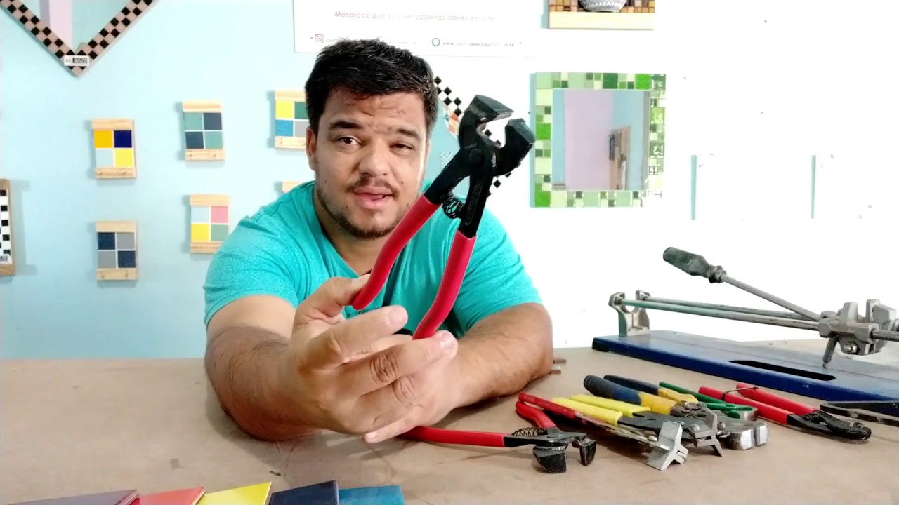 Curso de Mosaico  -  Ferramentas