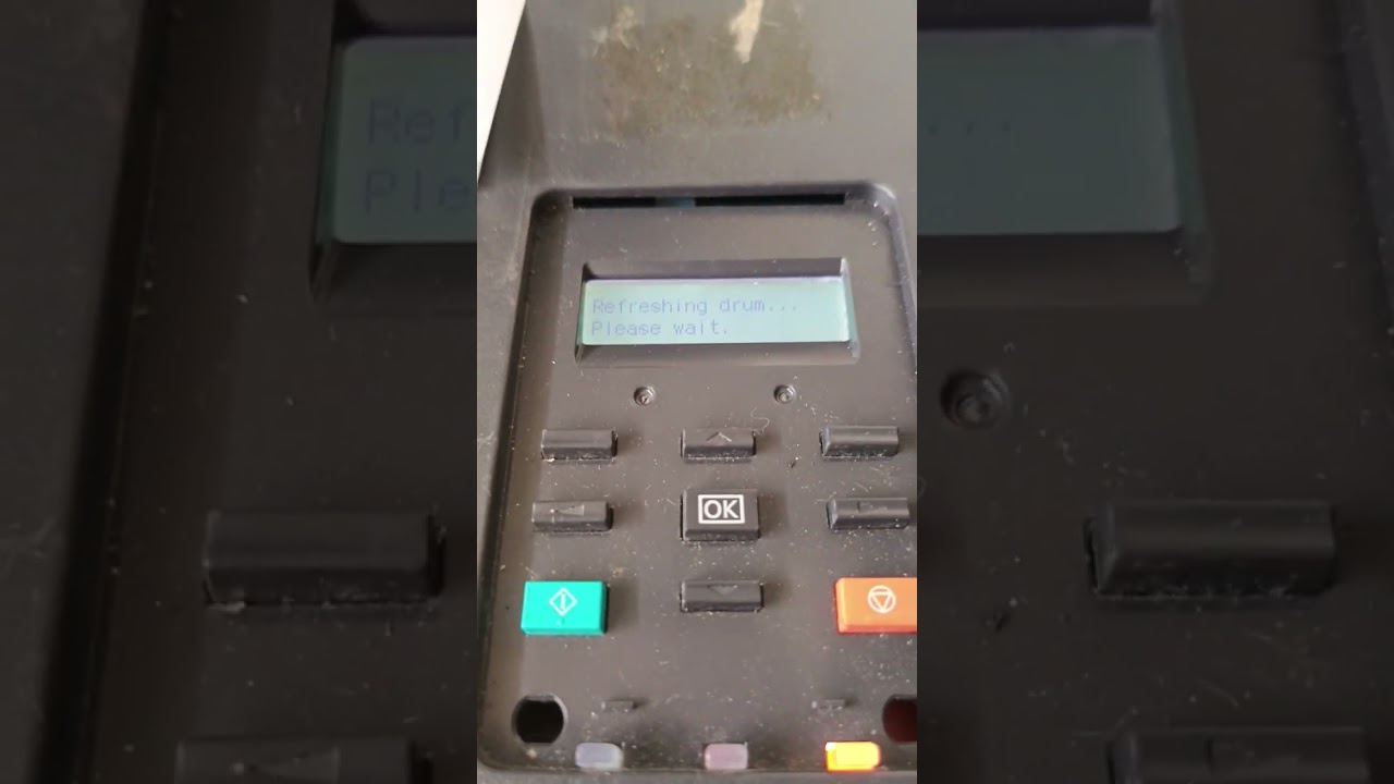 kyocera ecosys P6130 cdn dirty copy solved