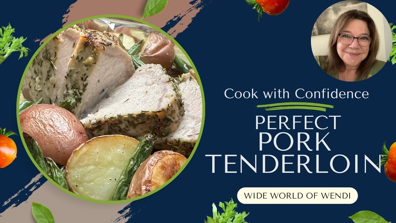 Juicy Garlic Herb Pork Tenderloin | Easy Oven Dinner for Cozy Nights