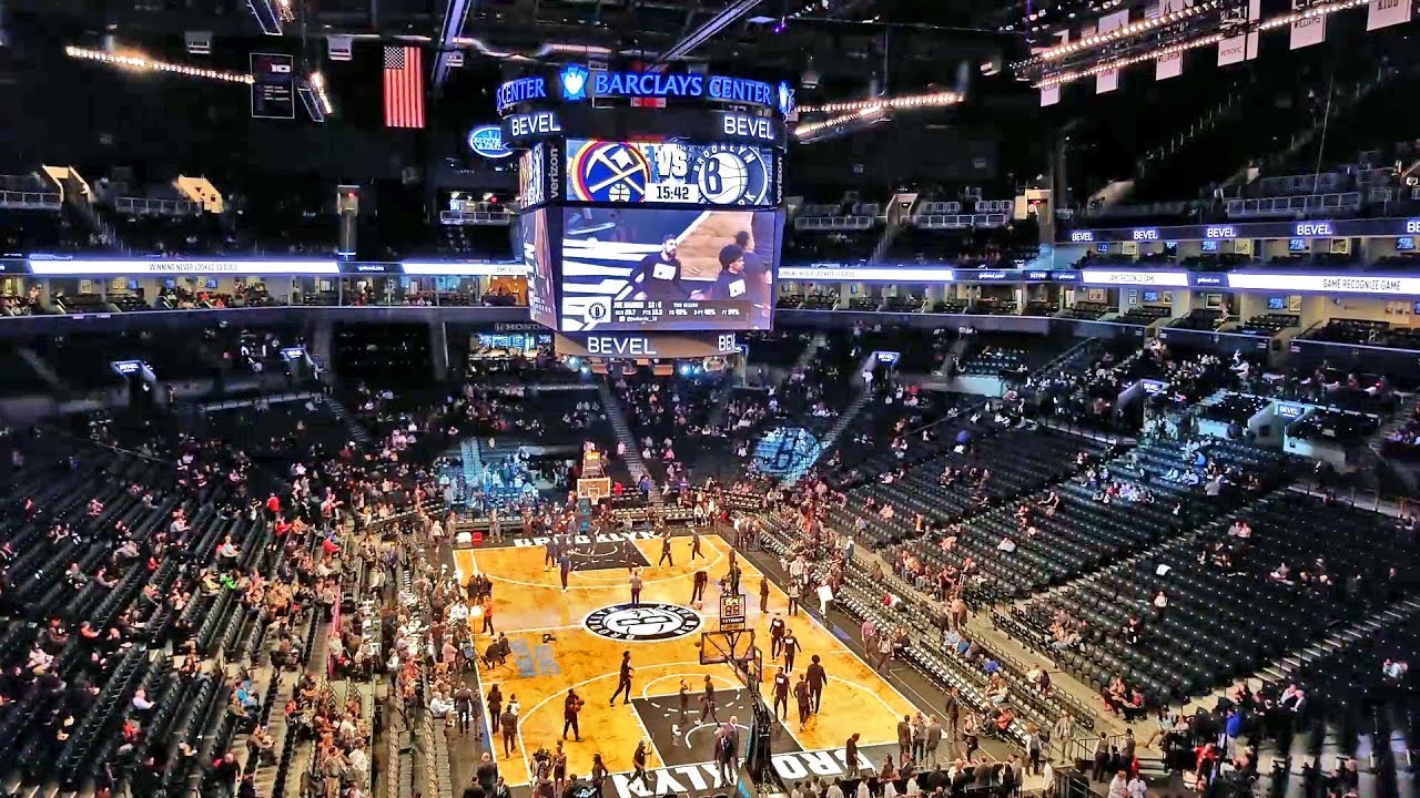 Brooklyn Nets vs Denver Nuggets, NBA Basketball Game, Barclays Center, Brooklyn, NY