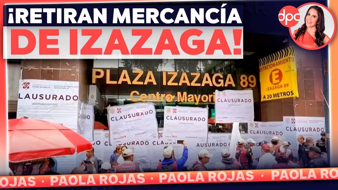Decomisan más de 260 mil piezas de piratería china en Plaza Izazaga 89 | DPC con Paola Rojas