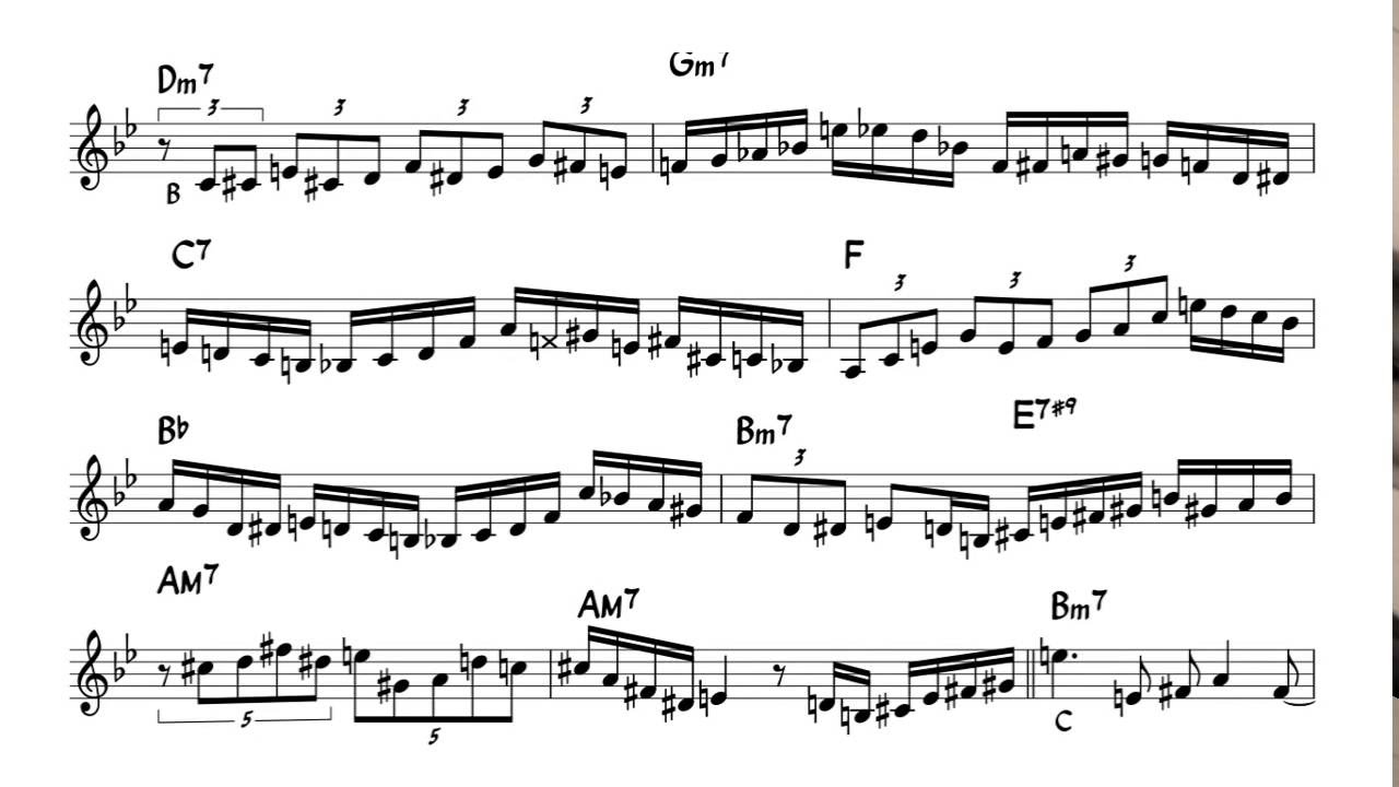 Baptiste Herbin - All the Things You Are (clarinet transcription)