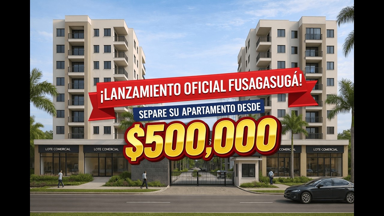 🚨FUSAGASUGÁ-$500.000- APARTAMENTOS.  En vivo 🚨