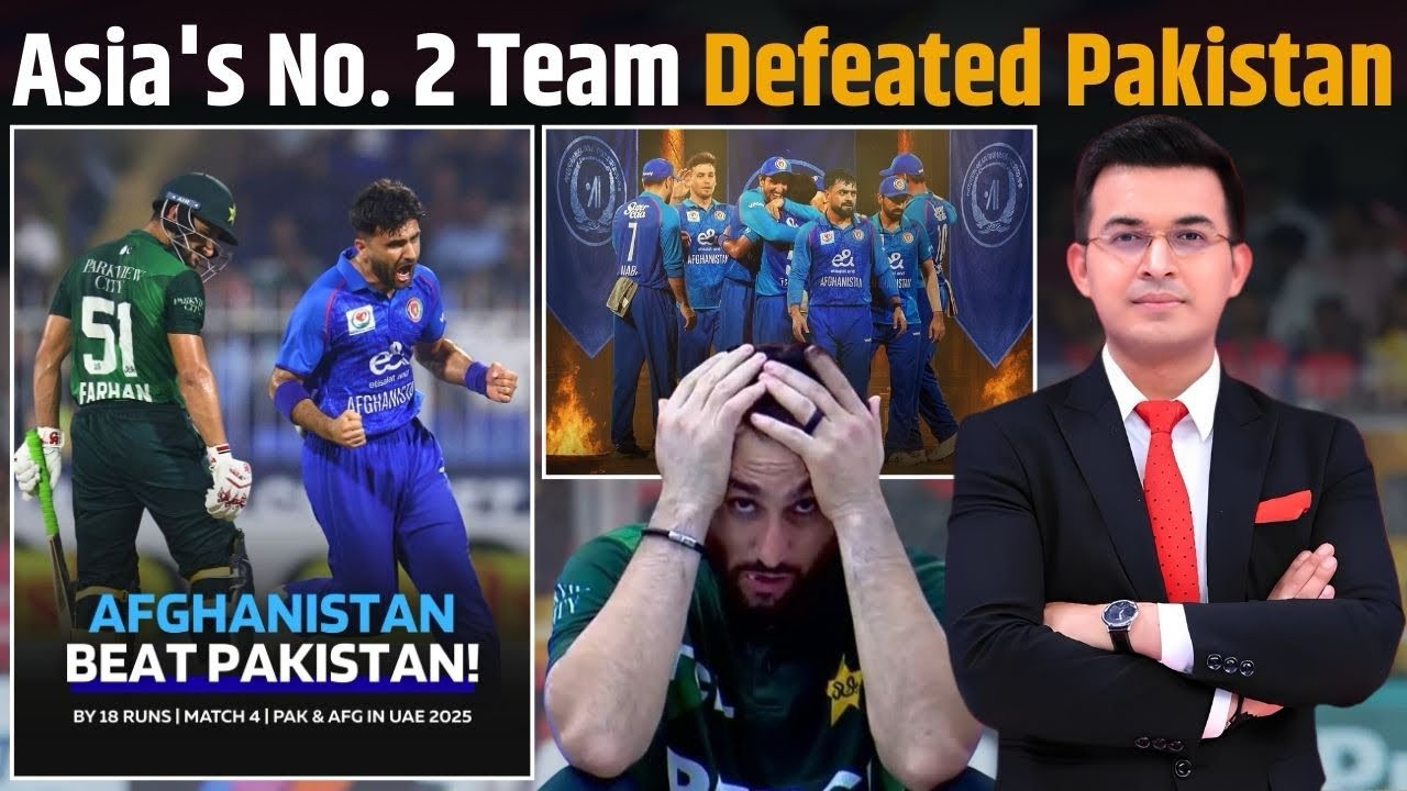AFG vs PAK : Afghanistan Defeat Pakistan By 18 Runs; Set Stage For Re-Match In Final